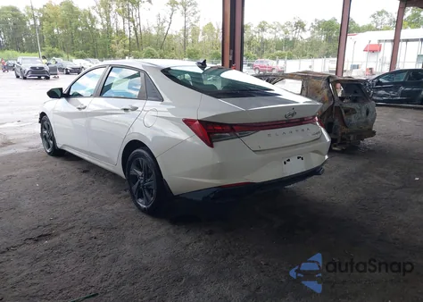 2023 Hyundai Elantra Hybrid Blue from USA, damaged, VIN KMHLM4AJ4PU039799